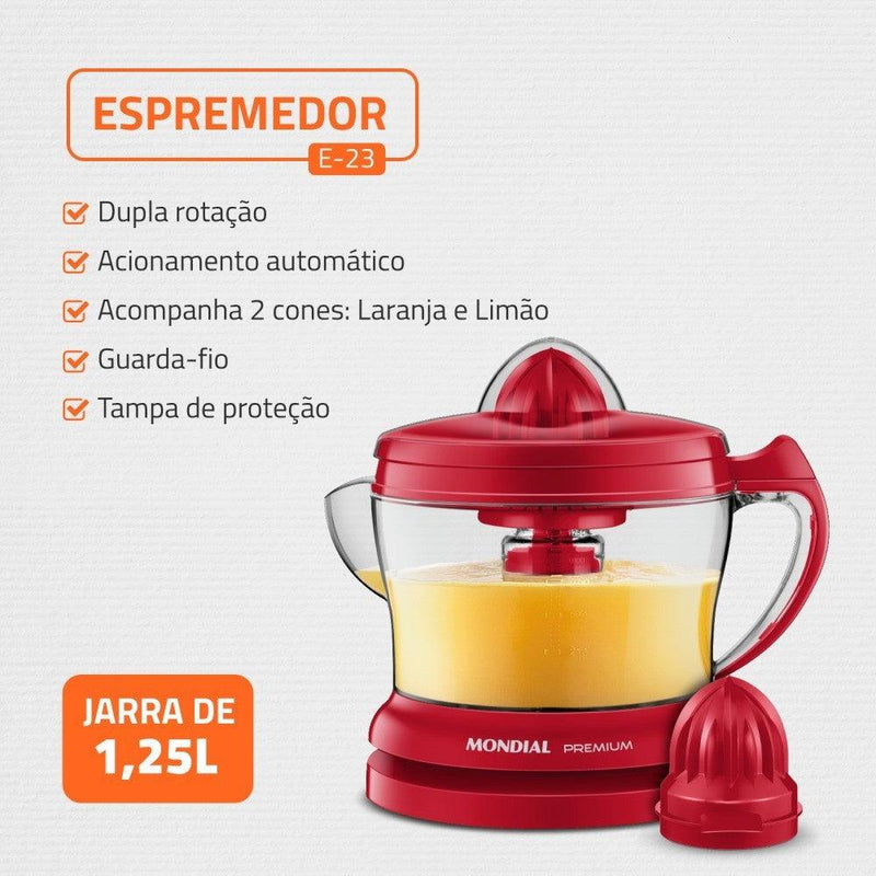 Kit Especial com Liquidificador + Espremedor e Batedeira -R Mondial
